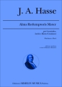 Alma redemptoris mater fr Alt, Streicher und Bc Partitur und Streicherstimmen (1-1-1-1)