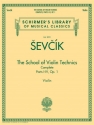 The School of Technics  op.1 parts 1-4 for violin
