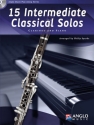15 intermediate classical Solos (+CD) for clarinet and piano