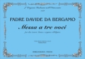 Messa a tre voci per 2 tenori, basso e organo partitura