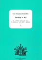 Parthia in Es fr 2 Oboen, 2 Klarinetten, 2 Hrner und 2 Fagotte (2 Flten ad lib) Partitur und Stimmen