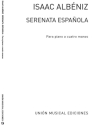 Serenata espanola for piano 4 hands score
