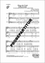 Sing ein Lied fr gem Chor (SAM) a cappella Partitur