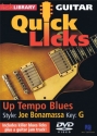 Quick Licks - Up Tempo Blues - Style Joe Bonamassa - Key G  DVD