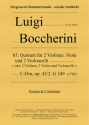 Streicherquintett C-Dur Nr.85 op42/2 G349 fr 2 Violinen, Viola und 2 Violoncelli Partitur und Stimmen