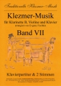 Klezmer-Musik Band 7 fr Klarinette, Violine und Klavier Stimmen