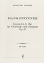 Konzert G-Dur op.42 in einem Satz fr Violoncello und Orchester Studienpartitur