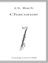 Chaconne for solo bass clarinet