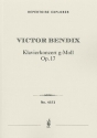 Klavierkonzert g-Moll op.17 fr Klavier und Orchester Partitur