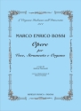 Opere per voce, strumento e organo