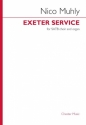 Nico Muhly, Exeter Service SATB and Organ Choral Score