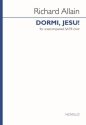 Richard Allain, Dormi, Jesu! SATB Choral Score