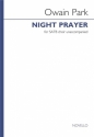 Owain Park, Night Prayer SATB a Cappella Choral Score
