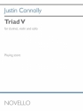 Justin Connolly, Triad V Clarinet, Violin and Cello Partitur