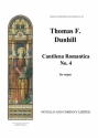 Thomas Dunhill, Cantilena Romantica Orgel Buch