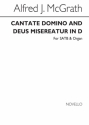 McFly, Mcgrath Cantate Domino And Deus Misereatur In D SATB Chorpartitur