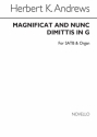 Herbert Kennedy Andrews, Magnificat And Nunc Dimittis In G SATB Chorpartitur