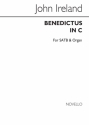 John Ireland, Benedictus In C SATB and Organ Chorpartitur