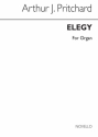 Arthur J. Pritchard, Elegy Organ Orgel Buch