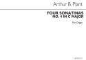 Arthur B. Plant, Four Sonatinas (No.4 In C) Organ Orgel Buch