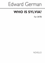 Edward German_Shakespeare, Who Is Sylvia? SATB Chorpartitur