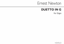 Ernest Newton, Duettino In G Organ Orgel Buch