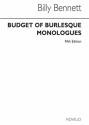 Billy Bennett, Fifth Budget Of Burlesque Monologue  Buch