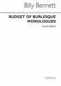 Billy Bennett, Fourth Budget Of Burlesque Monologues Vocal Buch