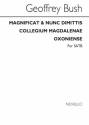 Geoffrey Bush, Magnificat & Nunc Coll Magdalanae SATB Buch