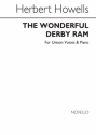 Herbert Howells, The Wonderful Derby Ram Unison Voices and Piano Klavierauszug