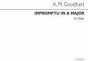 Arthur Murray Goodhart, Impromptu In A Orgel Buch