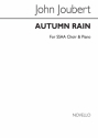 John Joubert, Autumn Rain Vocal Stimme