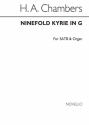 H.A. Chambers, Ninefold Kyrie In G SATB and Organ Chorpartitur