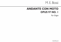 M. Enrico Bossi, Andante Con Moto Op97 No.1 Organ Orgel Buch