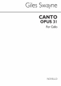 Giles Swayne, Canto For Cello Cello Buch