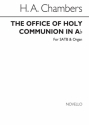 H.A. Chambers, The Office Of Holy Communion In A Flat SATB and Organ Chorpartitur