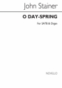 Sir John Stainer, O Day-Spring SATB and Organ Chorpartitur