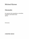 Michael Nyman: Chromattic (Score/Parts) Soprano Saxophone, Alto Saxophone, Accordion, Marimba, Double Bass Score and Parts