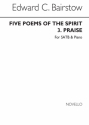 Praise (From 'Five Poems Of The Spirit') Baritone Voice, SATB and Orchestra Chorpartitur