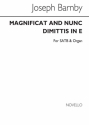 Sir Joseph Barnby, Magnificat and Nunc Dimittis in E SATB and Organ Chorpartitur