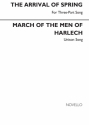 The Arrival Of Spring March Of The Men Of Harlech Unison Voice 3-Part Chorpartitur
