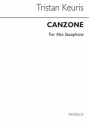 Canzone   for alto saxophone