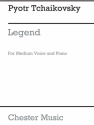 Tchaikovsky: Legend Medium Voice, Piano Accompaniment Score