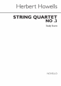 Herbert Howells, String Quartet No.3 (In Gloucestershire) Streichquartett Buch