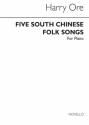 Harry Ore, Five South Chinese Folk Songs Klavier Buch