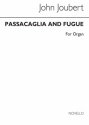 John Joubert, Passacaglia And Fugue Op.31 Orgel Buch
