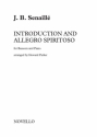 Jean Baptiste Senaille, Senaille Introduction & Allegro Spiritoso Fagott und Klavier Buch