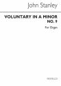 John Stanley, Voluntary In A Minor (Organ) Orgel Buch