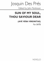 Josquin Des Prez, Sun Of My Soul (English/Latin) SATB and Organ Chorpartitur
