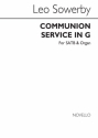 Leo Sowerby, Communion Service In G Satb/Organ SATB and Organ Buch